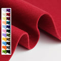 Red Soft Felt Sheet, 36" x 36", 1.6mm Thick Acrylic Felt Fabric - color: Red, size: 36 inch x 36 inch