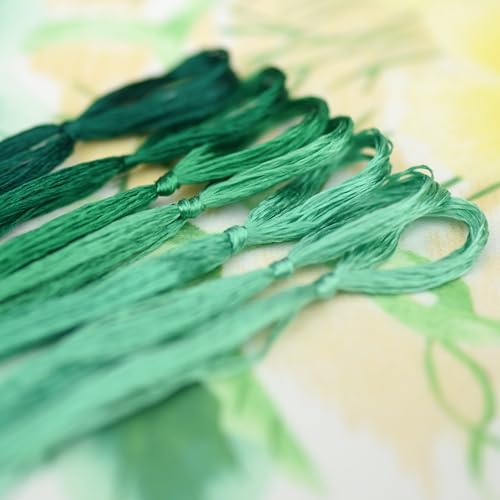 Natural 100% Mulberry Handmade Embroidery Silk Thread Silk Floss (89) - color: 89