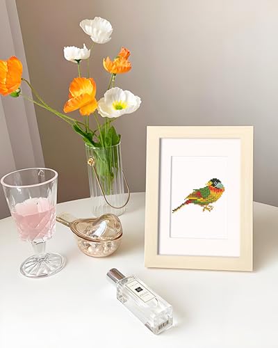 PeakLuv Small Diamond Art Kits Birds Mini Diamond Painting Kits for Adults - color: Birds