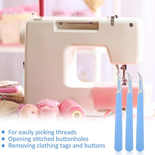 Mudder 10 Pcs Seam Rippers for with Protective Case Bulk, One Size - style: One Size