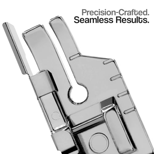 Distinctive 1-4 (Quarter Inch) Quilting Sewing Presser Foot w/ Edge Guide - size: 1/4" Quilting Foot w/ Guide