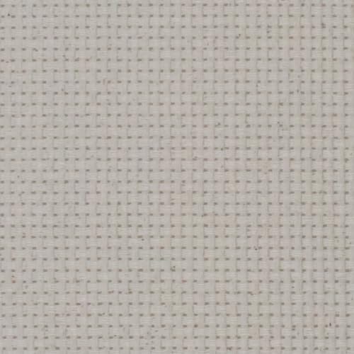 KCS one Piece 19" x 28"(48cmx72cm) 11CT Counted Cotton Aida Cloth Cross Stitch Fabric (Oatmeal) - color: Oatmeal