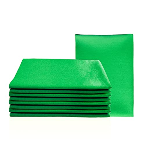 Jtnohx Color Felt Sheets 1 Square Yard Craft Felt Fabric Green 1.4mm - color: Green