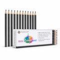 Mandala Crafts Gray Water Soluble Fabric Pencils for Sewing Quilting - color: Gray
