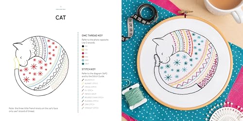 Embroidery Made Easy: Awesome Animals: 12 beginner-friendly embroidery patterns with iron-on transfers