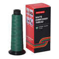 BAI Matte Machine Embroidery Thread 120D/2 40 wt Low Shine Christmas Green-8238 - color: Christmas Green-8238