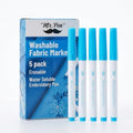 Mr. Pen- Washable Fabric Markers for Sewing, 5 Pack, Blue - size: 5 Pack