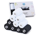 Simthread All Purpose Sewing Thread, 10 Spool (5 White+ 5 Black) 1000 Yards Each Bobbin Polyester Thread for Sewing, Handy Polyester Sewing Threads for Sewing Machine - (White and Black Series) - color: white and black series