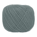 MECCANIXITY Crochet Thread Pearl Cotton Size 3 Dark Gray Pearl 164 Yards for Crocheting Tatting Knitting Embroidery Sewing - color: Dark Gray