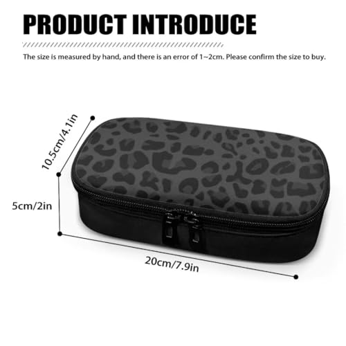 Black Leopard Insulin Pen Cooler Travel Case Diabetic Medication Insulated Cool Organizer for Insulin Pen and Other Diabetic Supplies for The Daily Life and Trip - color: Black Leopard