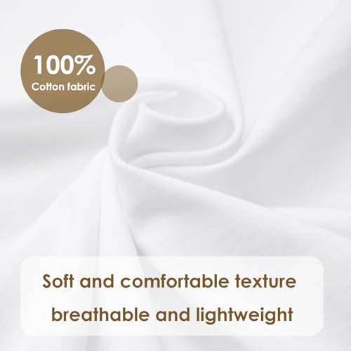 200 Pack 5x5 inch Cotton Fabric Squares, 5'' Precut Cotton Fabric Squares