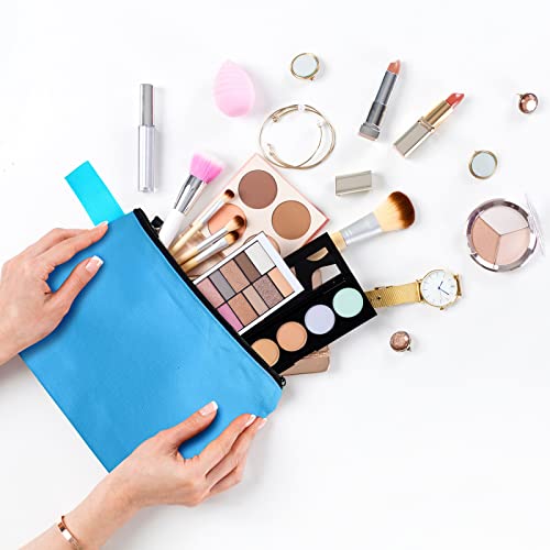 Saintrygo 30 Pcs Canvas Makeup Bags Bulk,8.7 X 5 X 1.8 Inch,Classic - color: Classic, size: 8.7 x 5 x 1.8 Inch