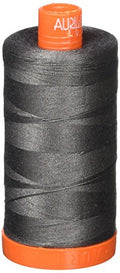 Aurifil 50wt Cotton 1,422yd - Pewter - color: Pewter