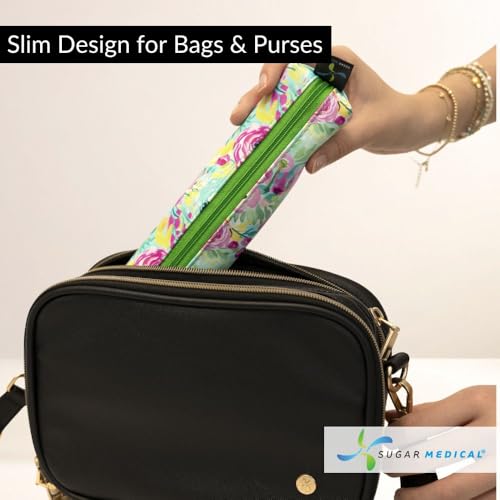 Sugar Medical MedMate GLP-1 & Insulin Pen Travel Case for 2 Pens - color: Zara Floral