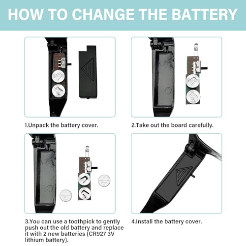 3Pack Reading Glasses with Light and Magnifier Bright Led Readers with Lights Blue Light Blocking Lighted Eye Glasses - color: Style 1