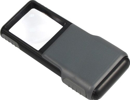 Carson MiniBrite 5x LED Lighted Slide Out Pocket Magnifying Glass - size: Pack of 4