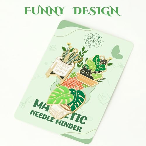 WUSUTE 3 Pack Needle Minders for Cross Stitch