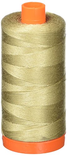 Aurifil A1050-2325 Mako Cotton Thread Solid 50WT 1422Yds Linen - color: Linen