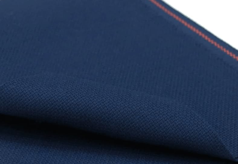 Wizardi Aida 16 Count Navy Blue 3251/589. Needlework Canvas, Cross-Stitch Fabric, Embroidery Cloth, Needlepoint Canvas. 100% Cotton. Precut Zweigart - color: Navy Blue