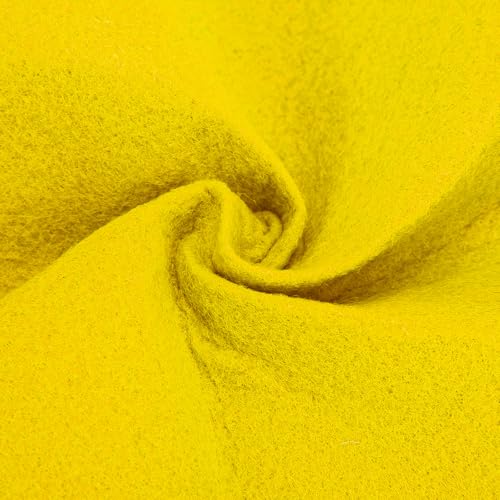 Felt Fabric 18" X 36" (Yellow) - color: Yellow, size: 18" X 36"