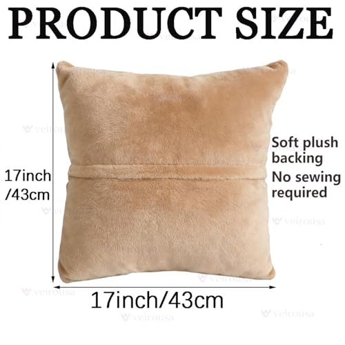 veirousa Border Collie Latch Hook Pillow Kits for Adults Beginners - color: Border Collie