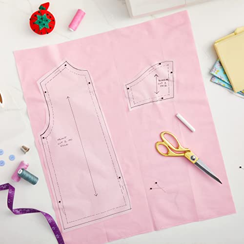 Okuna Outpost Pattern Paper for Sewing - 17 in x 50 Yd, White Translucent Vellum - Tracing Paper for Sewing & Pattern Making for Fashion Design