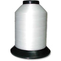 The Beadsmith Nymo Thread, Made of Nylon - color: White, size: Size F, 1049 Yards