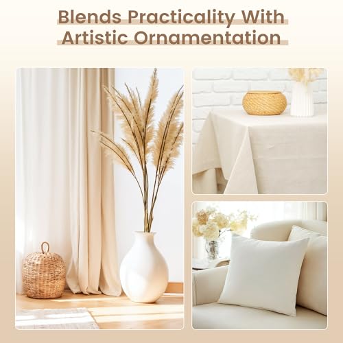 KUUP 100% Cotton Fabric by the Yard, 44" x 1 Yard Unbleached Muslin Fabric - color: Natural, size: 44-1 Yards
