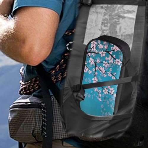 Cherry Blossom Insulin Cooler Travel Case, Diabetic Medicine Carrying Bag Large Capacity Insulated Organizer Medication Cooler Bag for Insulin Pens and Diabetes - color: Cherry Blossom