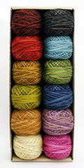Valdani Pearl Cotton Sz 12 | The Scent of Flowers | 110 Yds/Ball - color: The Scent of Flowers, size: 12