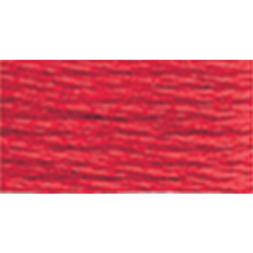 DMC 116 8-666 Pearl Cotton Thread Balls, Bright Red, Size 8