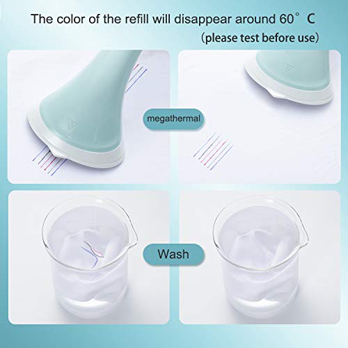 100Pcs Heat Erasable Fabric Refills Disappearing Ink for Sewing Embroidery
