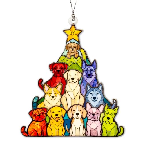 Dog Ornaments for Christmas Tree, Dog Christmas Ornaments 2026, Dogs Lover - color: Dog Tree