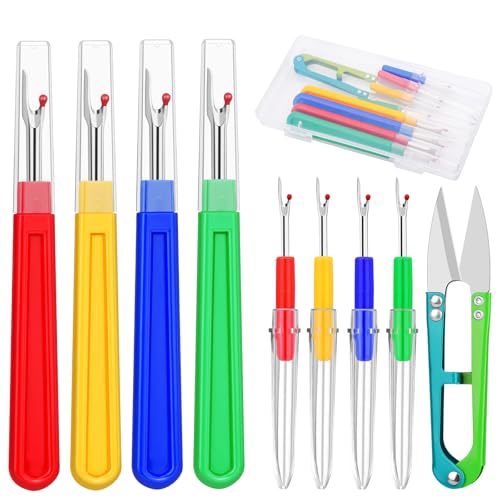 Seam Ripper, 4 Big and 4 Small Rippers for Sewing, Stitch Remover Tool - size: Universal model