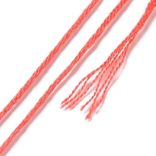 20 Skeins 20 Colors 6-Ply Polyester Embroidery Floss Cross Stitch Threads for Jewelry Making Bracelet Stitching Craft Supply 0.5mm,Flower Color Series - color: 20 Skeins,flower Color Series