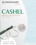 Wizardi Cashel Mini Dots 28 Count Blue with White Mini Dots 3281/5469. Needlework Canvas, Cross-Stitch Fabric, Embroidery Cloth, Needlepoint Canvas. 100% Linen. Precut Zweigart - color: Blue with White Mini Dots