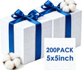 200 Pack 5x5 inch Cotton Fabric Squares, 5'' Precut Cotton Fabric Squares