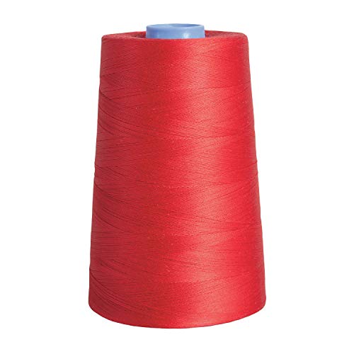 Connecting Threads Red 100% Cotton Thread Cone - color: Red