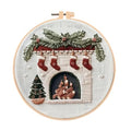 Huacan Embroidery Kit for Beginners Adults, Easy Needlepoint Kits for Adults with Stamped Embroidery Patterns. (Chimney) - style: Chimney