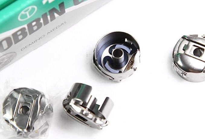 Towa Standard L-Style Embroidery Bobbin Case with Spring - Made in Japan