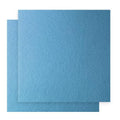 12" x 12" Felt Fabric Sheets for Crafts, Squares Felt Fabric Sheets, 1mm Thick, Non-Woven Felt Paper for DIY Sewing Craft, 2pcs (Light Sky Blue) - color: Baby Blue
