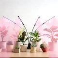 Full Spectrum 4 Heads LED Plant Grow Light for Indoor Plants - size: 4 heads