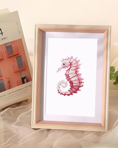 PeakLuv Small Diamond Art Kits Fishes Mini Diamond Painting Kits for Adults - color: Sea Animals