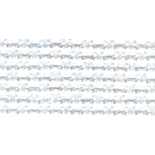 DMC TC8436-6750 Silver Label Aida Cloth with Soft Tube, White, 15 by 18-Inch - size: 15 by 18-Inch