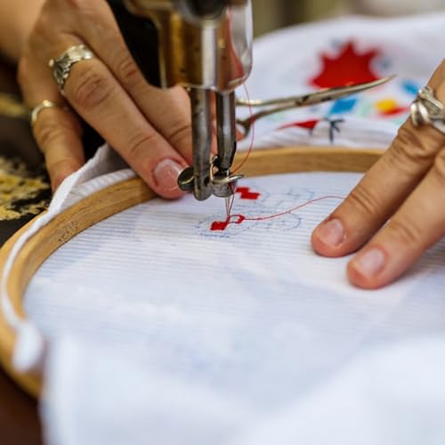 Cross Stitch Fabric 14 Count, 59 by 20 Inch Large Size Cross-Stitch Aida Cloth, Classic Reserve Needlework Fabrics for Embroidery Decoration Crafts DIY
