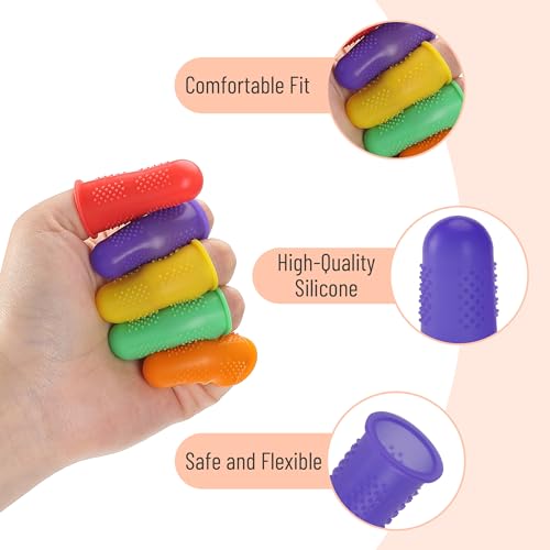 Mr. Pen- Hot Glue Gun Finger Protectors, 48 pcs - color: Multi-color, size: 48 pcs
