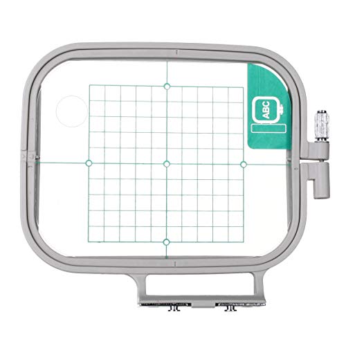 Sew Tech Embroidery Hoop for Brother, 4x4in 100x100mm SA432 EF62 Frame - size: 4" x 4" - SA432