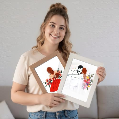 LX LERMX Embroidery Kits for Beginners, Adult Starter Cross Stitch Kit Needlepoint Complete DIY Kit with Unique Patterns, Hoop, Colorful Threads, Tools, Step by Step Instructions & Video Tutorial - color: Pattern 5 - 3PCS