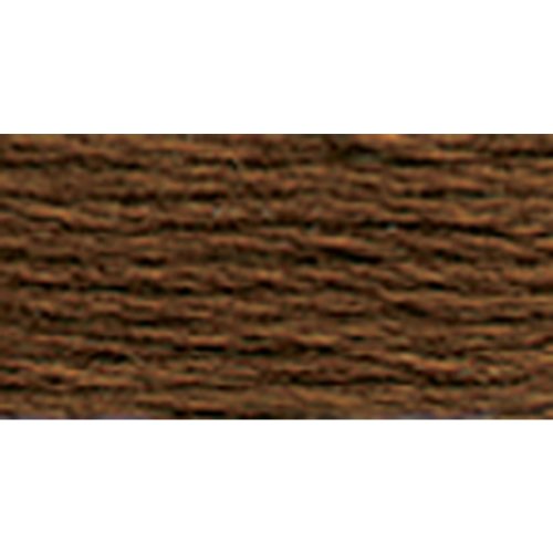 DMC Pearl Cotton Ball Size 8 87yd, Dark Coffee Brown