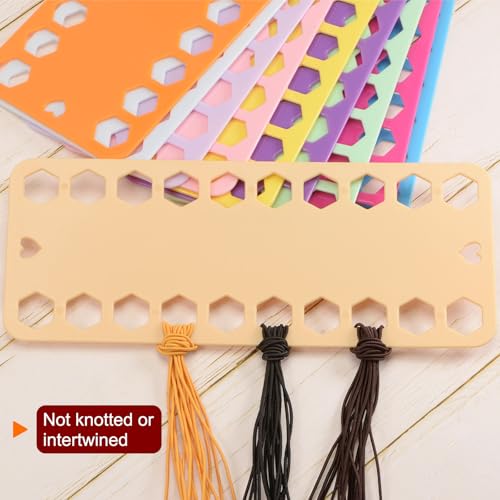 HARFINGTON 5pcs Embroidery Floss Organizer Cards 20 Positions 7.68"x3.15"